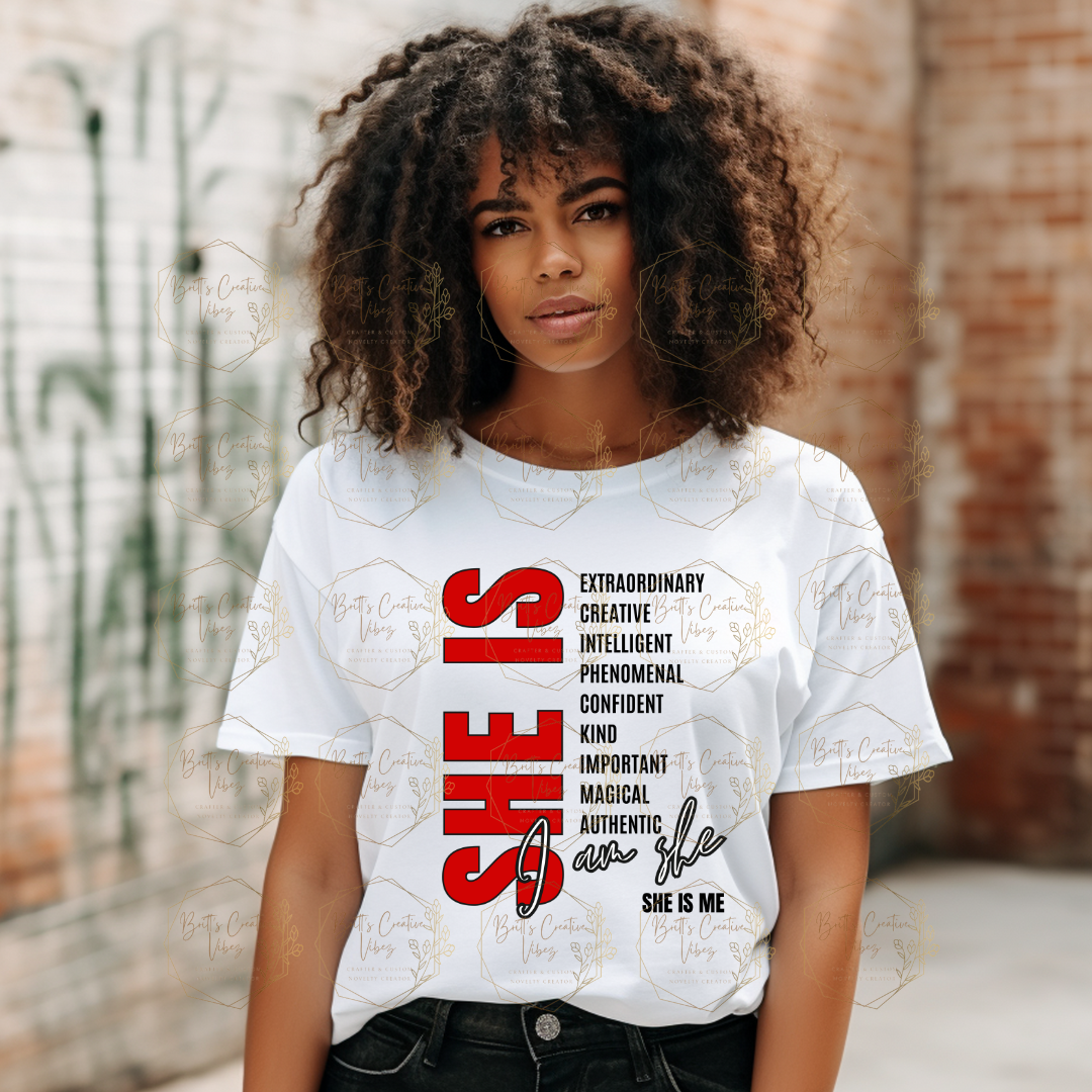 SHE IS Tee