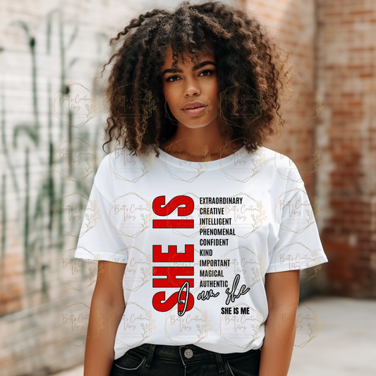SHE IS Tee
