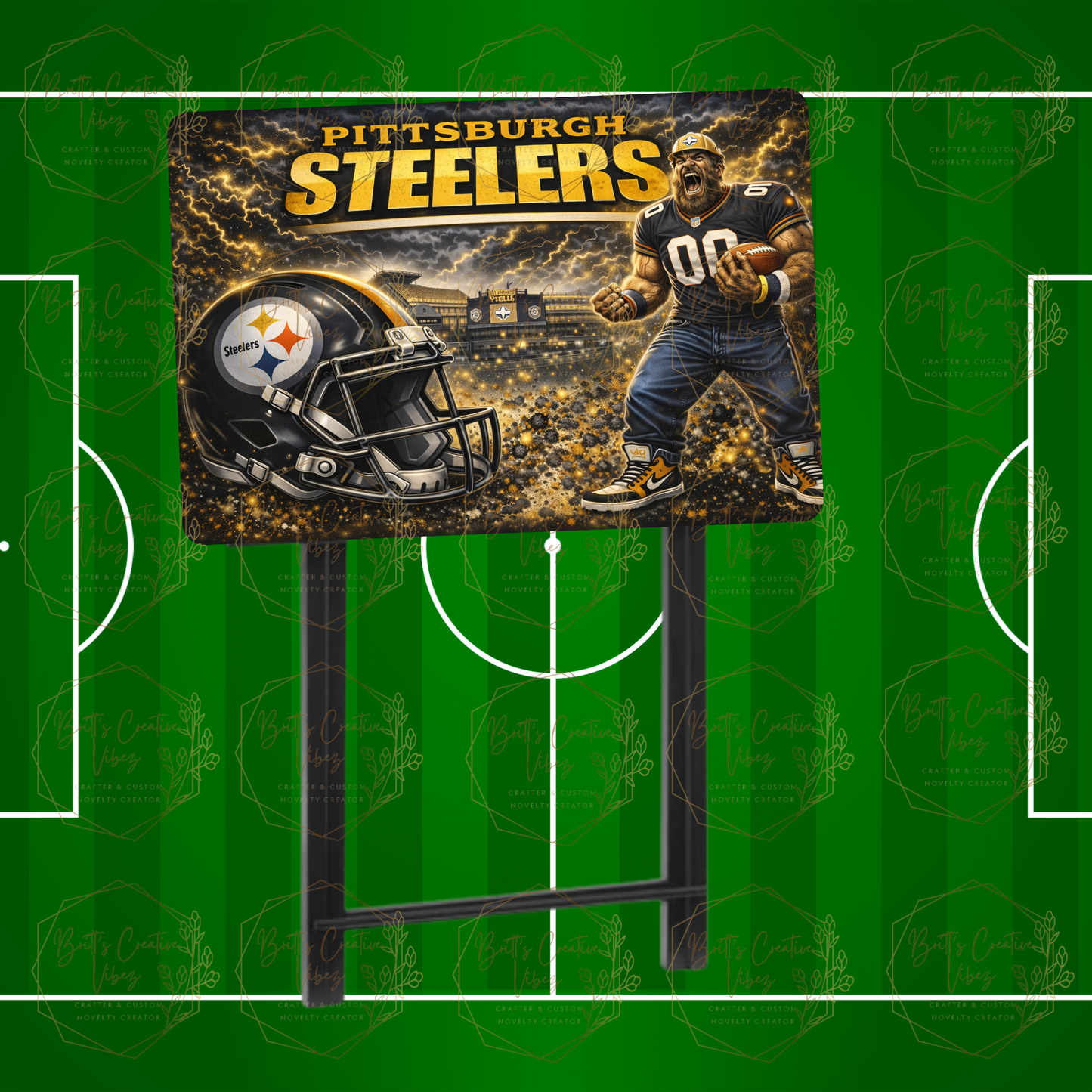 NFL-Inspired Tray Table | Football Fan TV Tray | Game Day Snack Table | Sports Home Décor | Gift for Football Fans