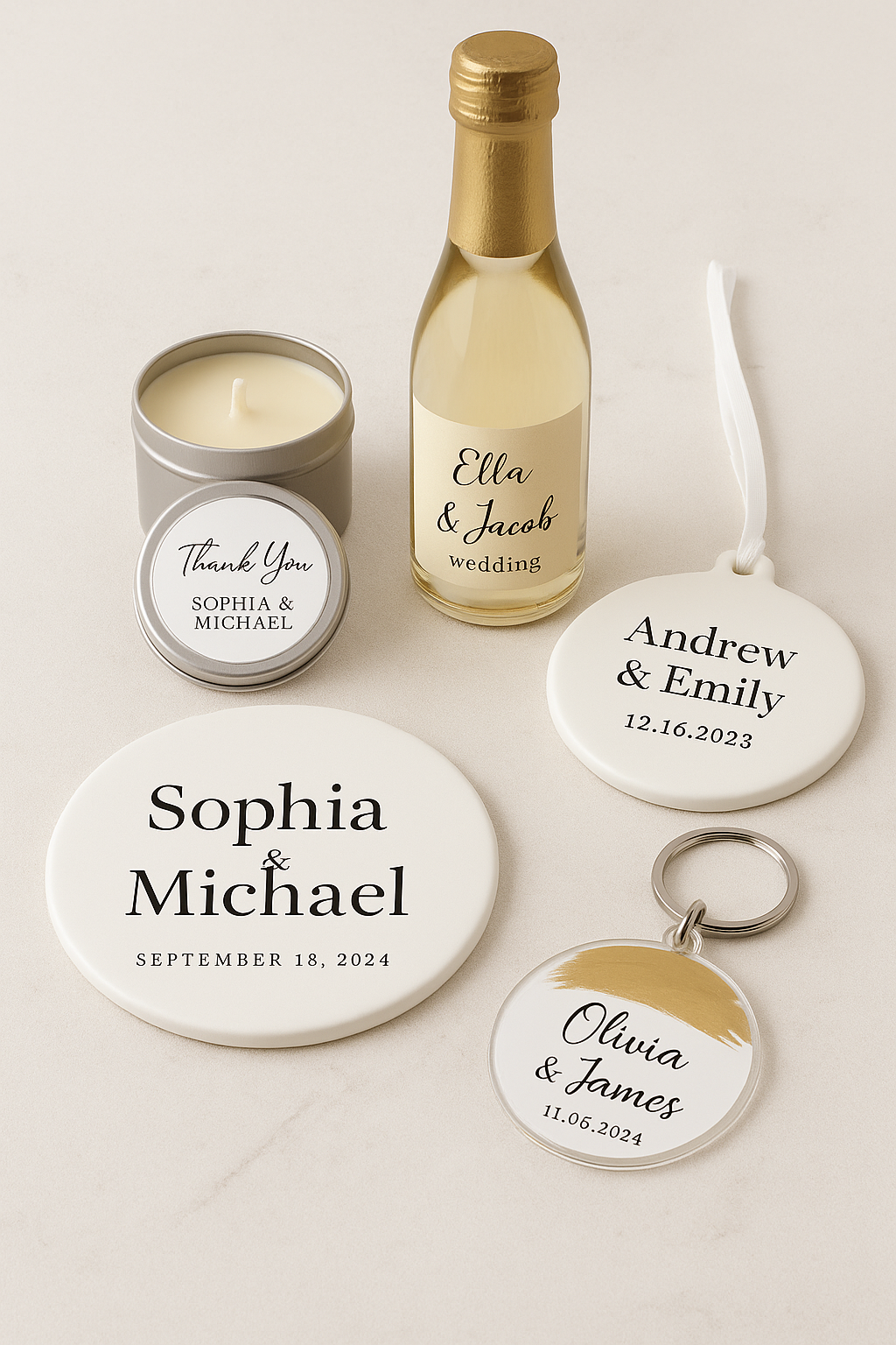 Custom Wedding Favors – Personalized Keepsakes for Guests