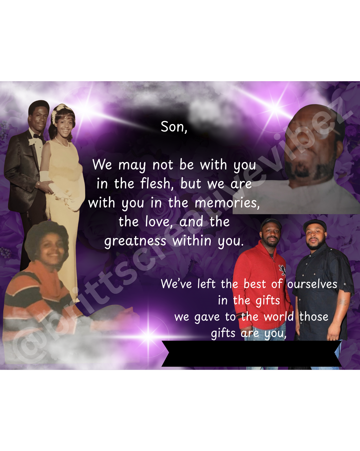 Custom Memorial TV Tray Table – Personalized Tribute Furniture